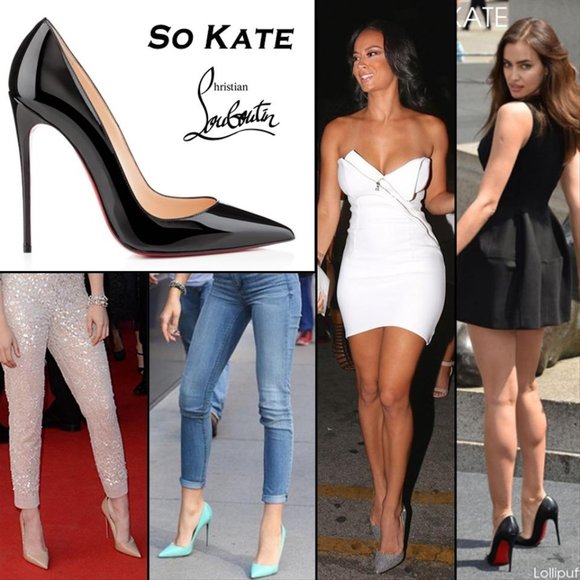 Christian Louboutin So Kate Black Patent Leather Pumps - Picture 9 of 9